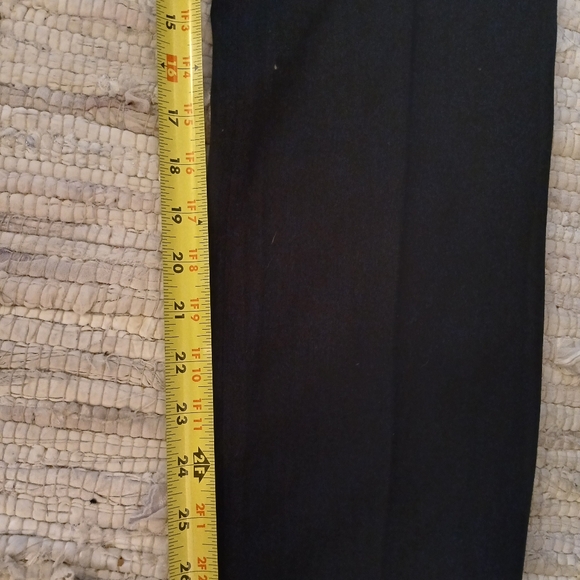 Michael kors Black Pant size 8 polyester Zipper womens used - Picture 10 of 14